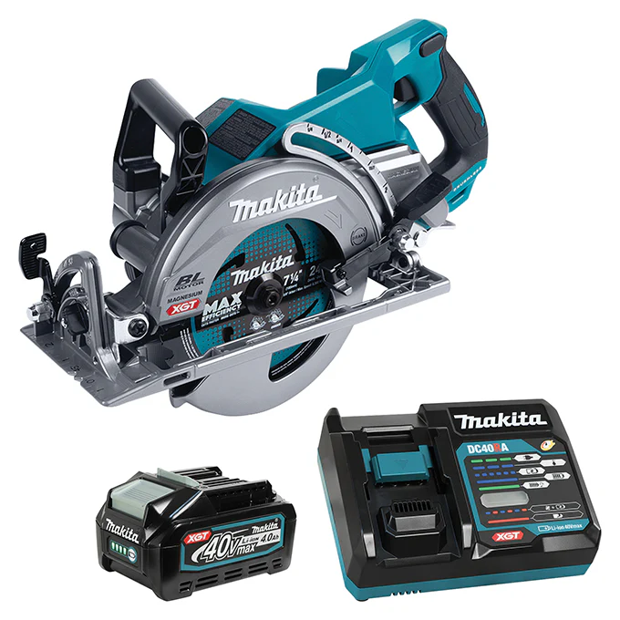 Makita RS001GM101 40V Max XGT Brushless 7-1/4 in. Circular Saw Kit (1 x 4.0 Ah) - Image 2