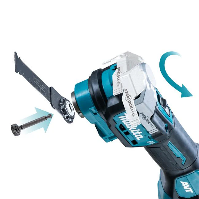 Makita TM001GZ01 40Vmax XGT Brushless Starlock Max Multi Tool w/AVT (Tool Only) - Image 14