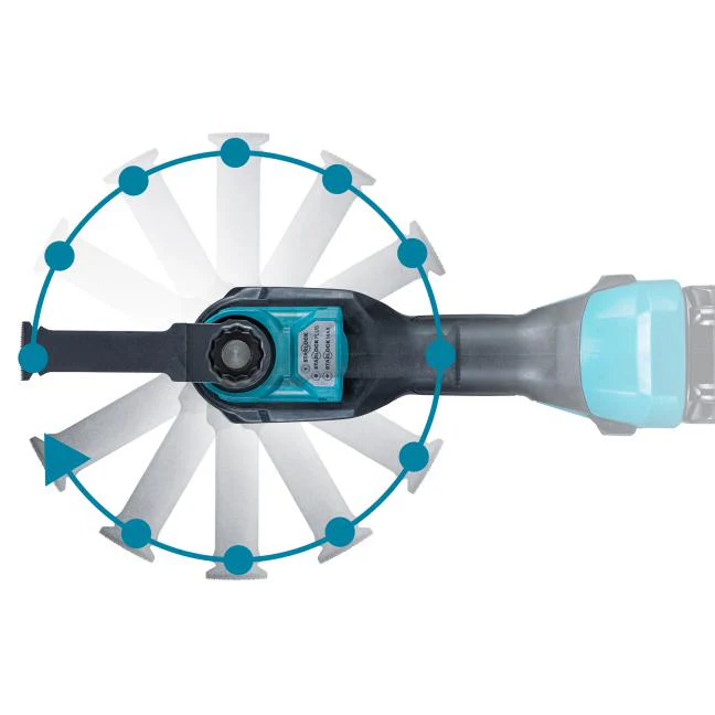 Makita TM001GZ01 40Vmax XGT Brushless Starlock Max Multi Tool w/AVT (Tool Only) - Image 15