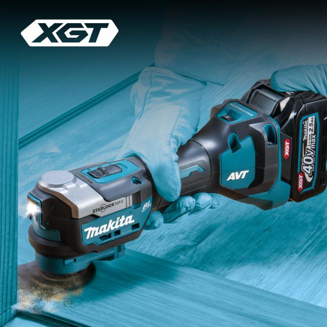 Makita TM001GZ01 40Vmax XGT Brushless Starlock Max Multi Tool w/AVT (Tool Only) - Image 4