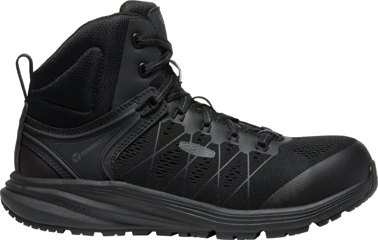 KEEN 1026793 Men's CSA Black Vista Energy Mid Carbon Fibre Toe Safety Shoes