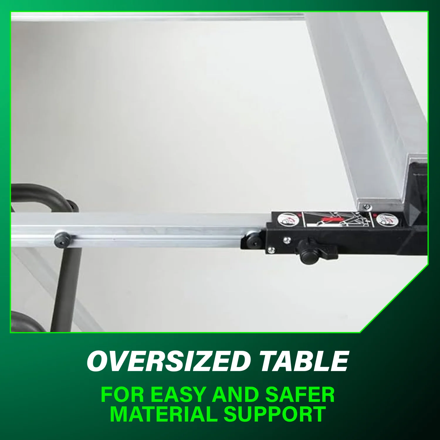 Metabo HPT C10RJSM 10 Inch Table Saw with Fold and Roll Stand - Image 6
