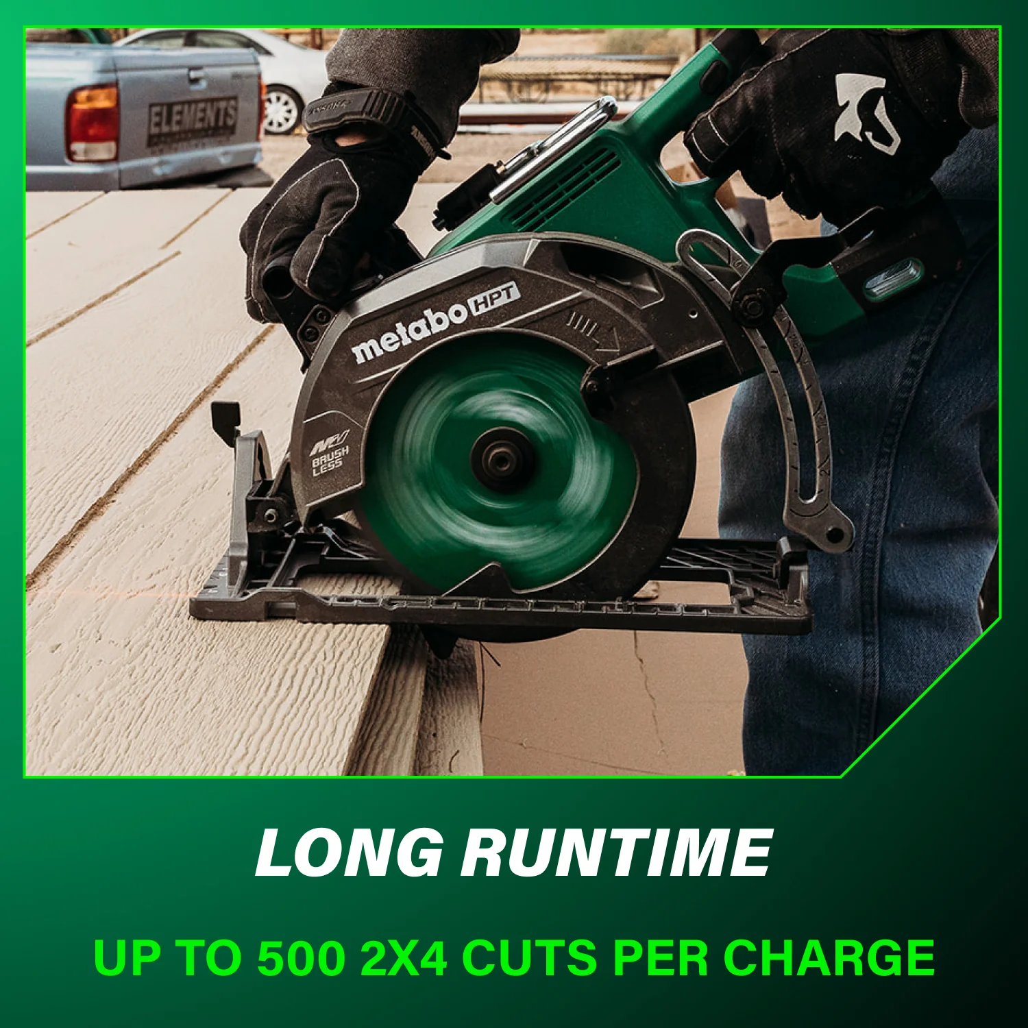 Metabo HPT C3607DWAM 36V MV Rear Handle Circular Saw 7-1/4 Inches (Tool Only) - Image 10