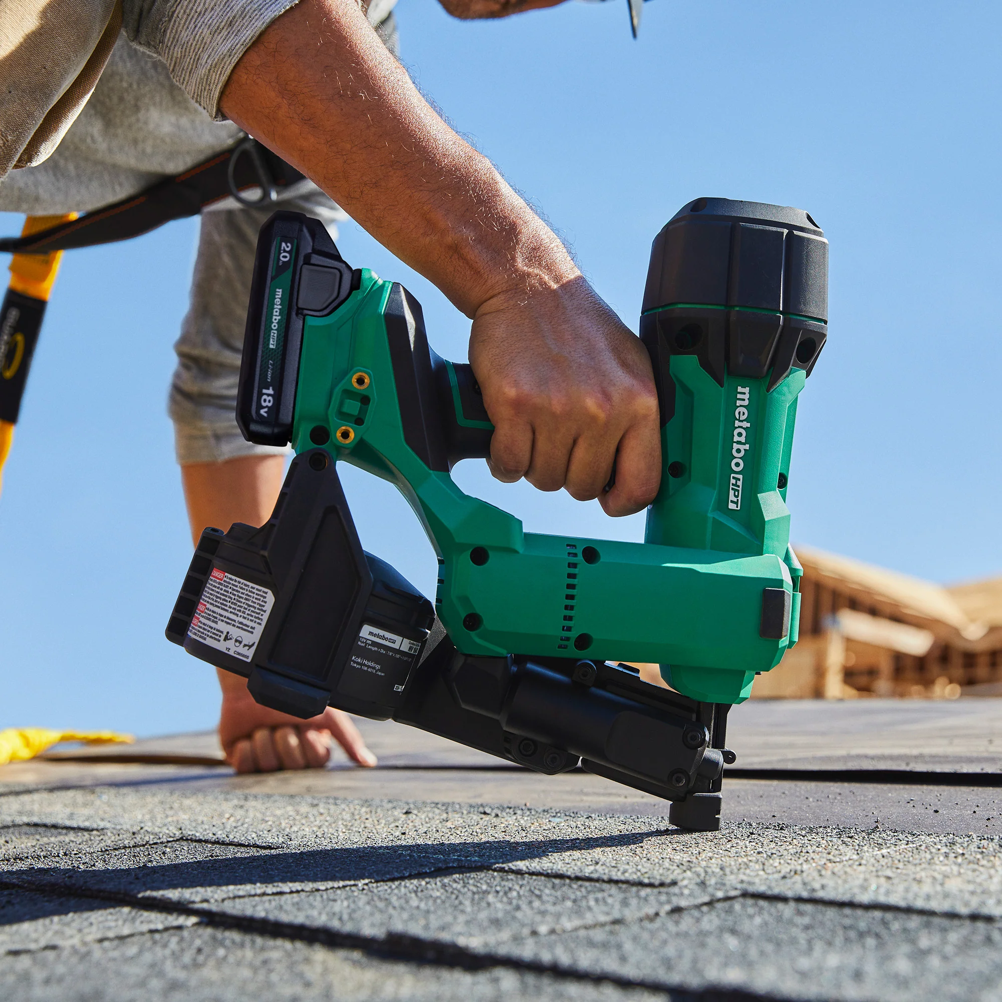 Metabo HPT NV1845DAM 18V Roofing Nailer Kit (1 x 2.0 Ah) - Image 6