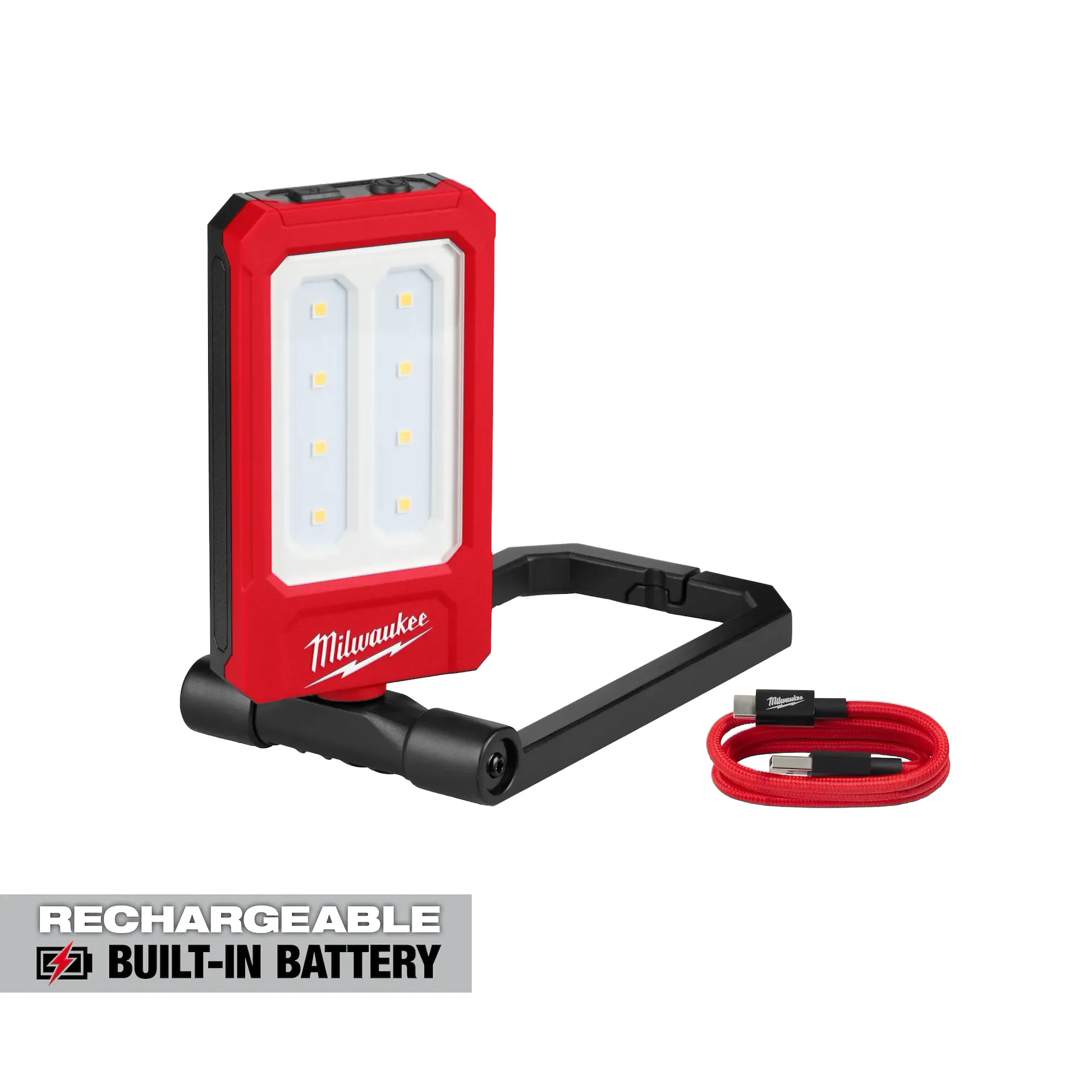 Milwaukee 2013R LED 500 Lumens 12 hr Cordless Magnetic Task Light - Image 2