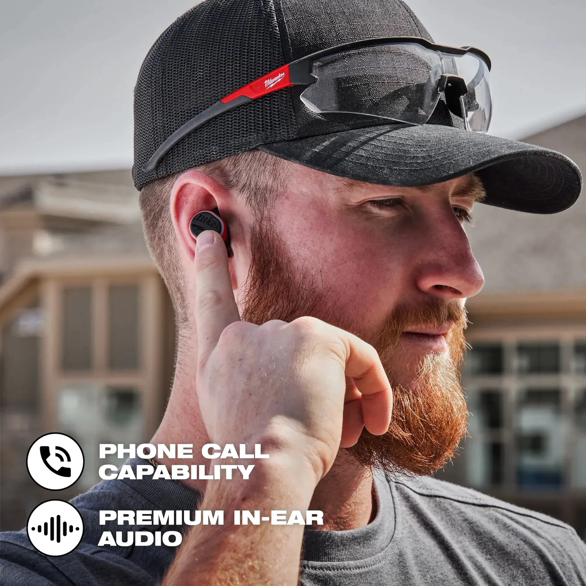 Milwaukee 2191-21 REDLITHIUM USB Bluetooth Jobsite Ear Buds - Image 11