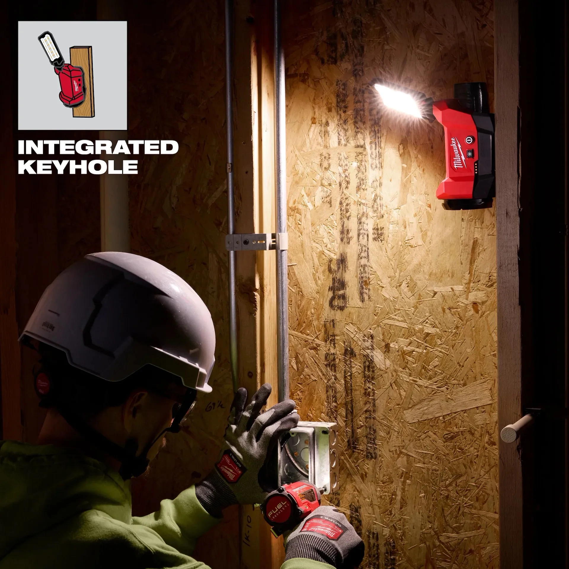 Milwaukee 2350-20 M12 Packout Flood Light Bare (1200 Lumens) - Image 8