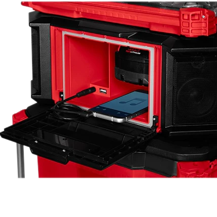 Milwaukee 2950-20 M18 18-Volt PACKOUT Radio and Charger - Image 4