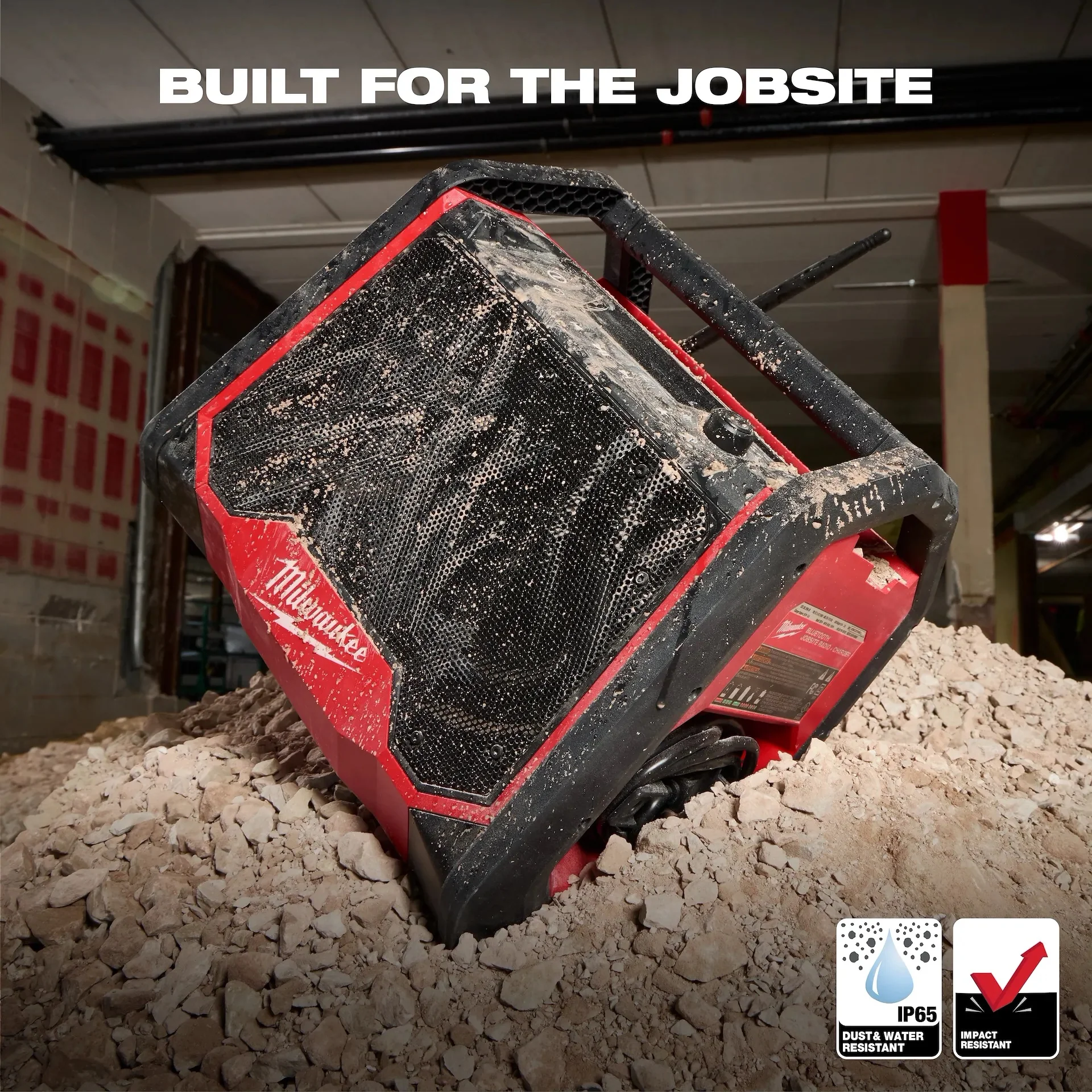 Milwaukee 2956-20 M18 Bluetooth Jobsite Radio + Charger - Image 9