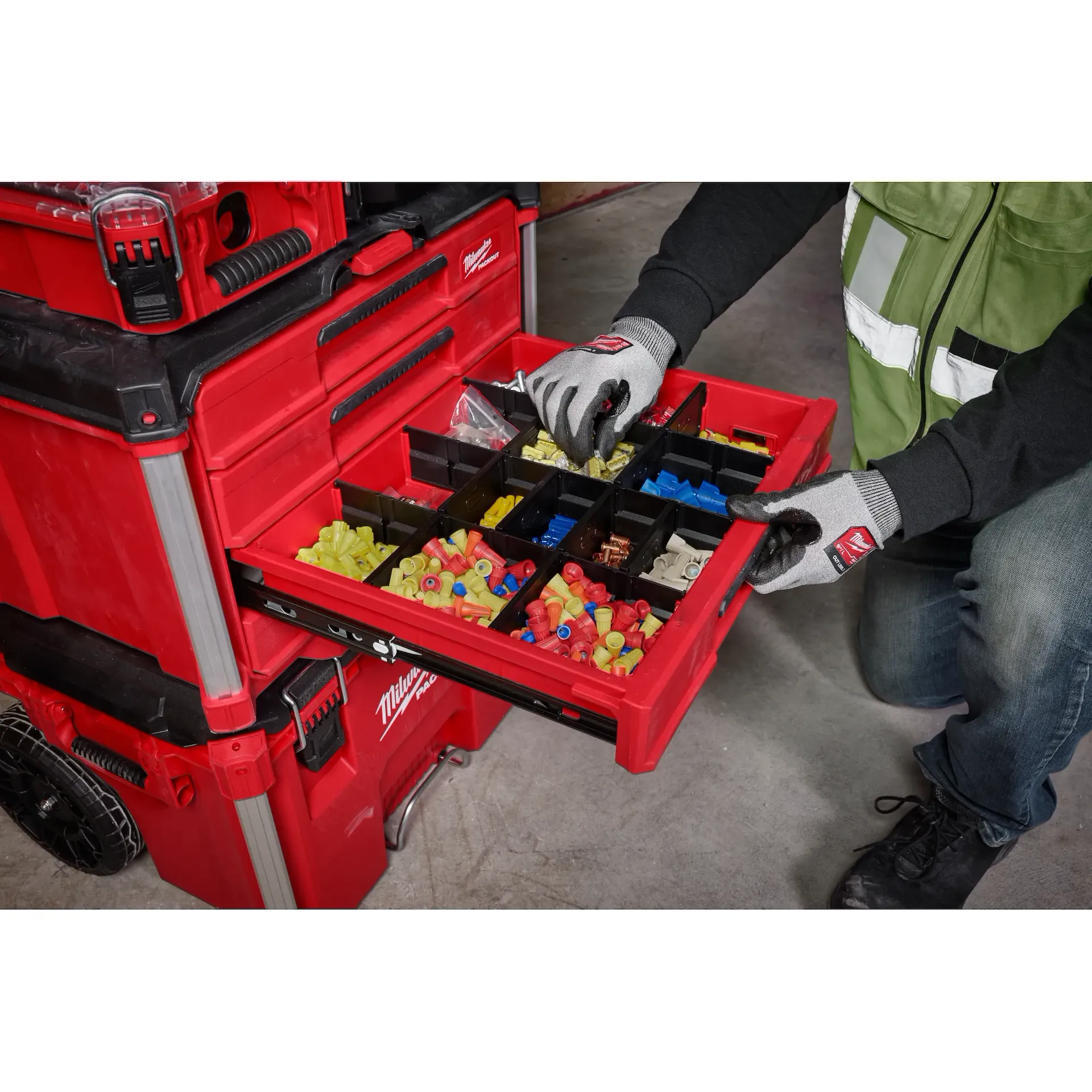 Milwaukee 48-22-8444 PACKOUT™ 4 Drawers Tool Box - Image 6