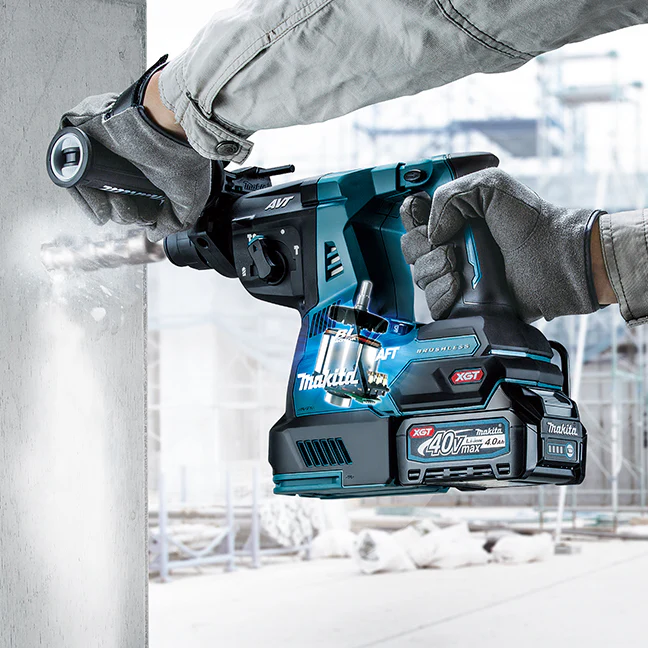 MAKITA HR001GZ 40Vmax XGT Brushless 1-1/8 in. Rotary Hammer SDS-PLUS with AWS (Tool Only) - Image 6