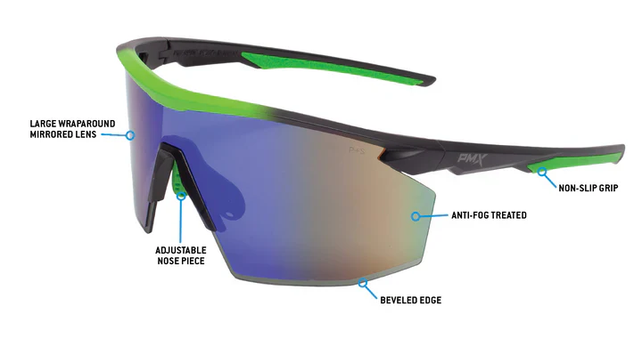 Pyramex PMXSPEC Anti Fog, Mirrored Safety Glasses - Image 10