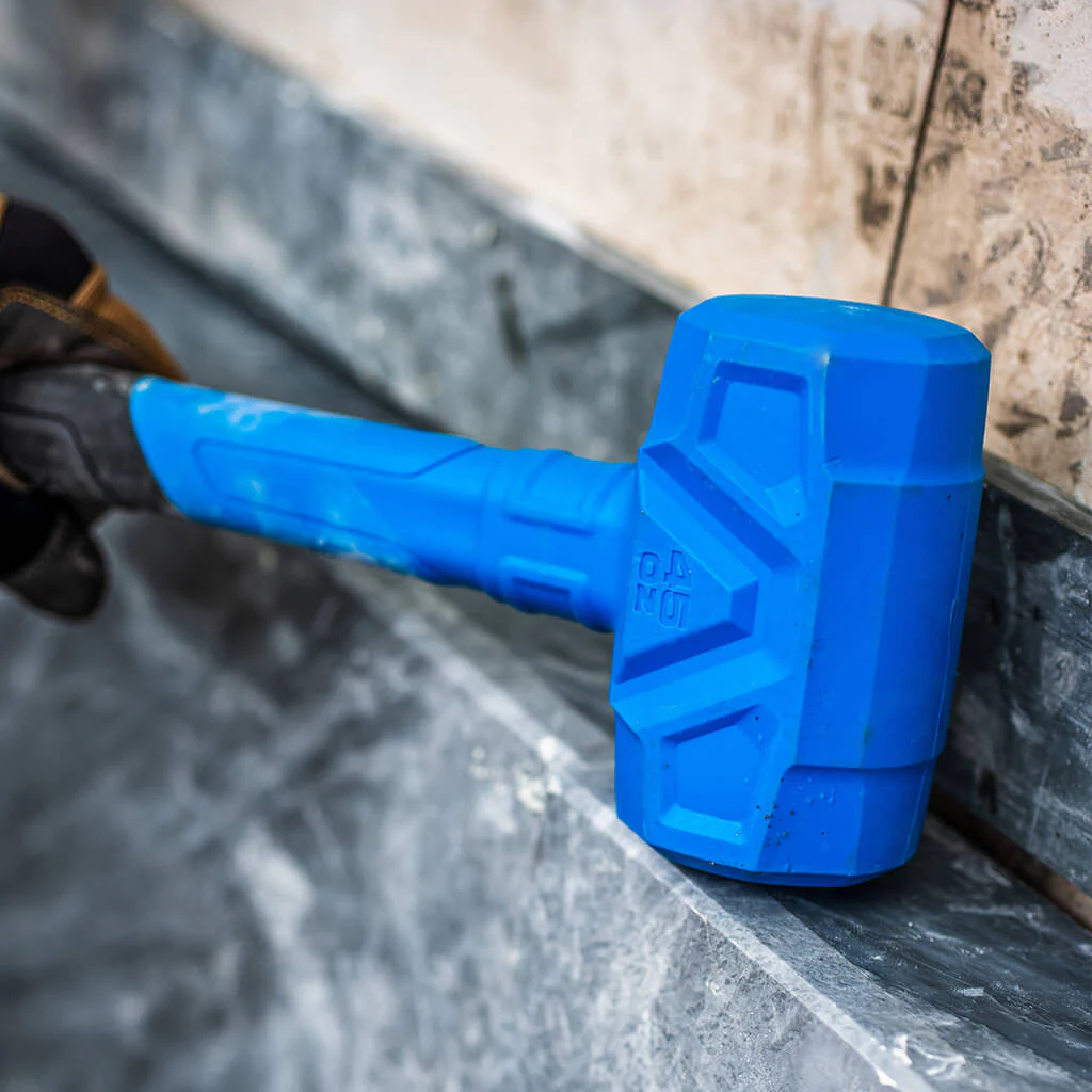 REAL STEEL 0317 28-oz. Blue Soft Face Dead Blow Hammer - Image 7