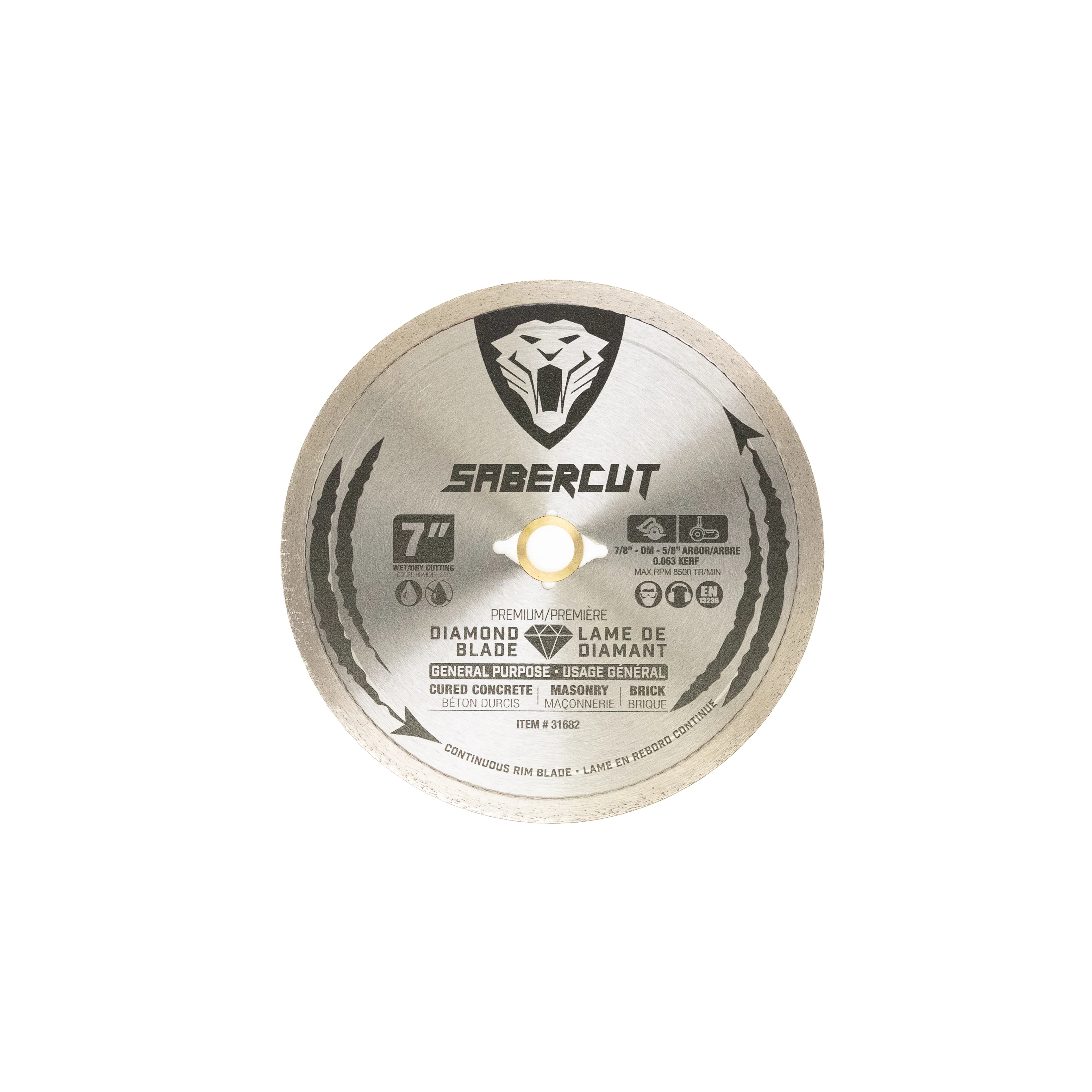 SABERCUT 7 in General Purpose Diamond Blade - Image 3