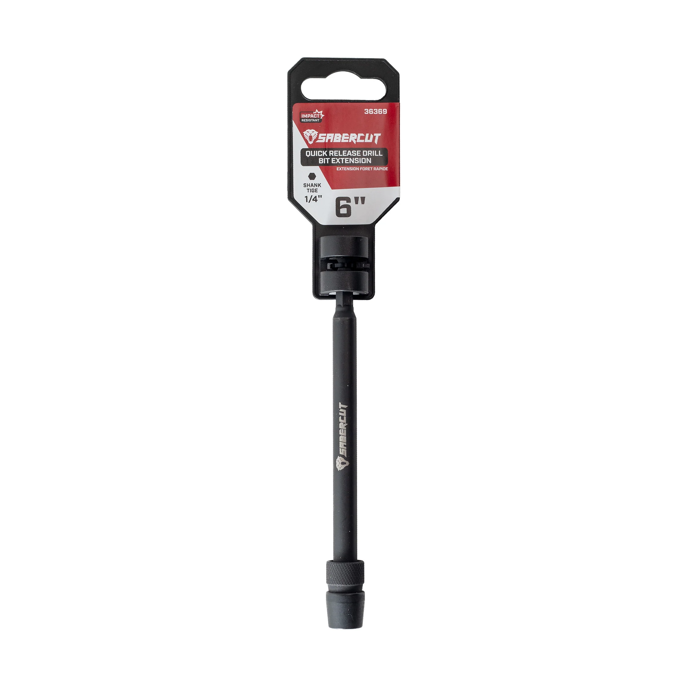 Sabercut 6" x 1/4" Quick-Release Drill Extension - Image 2