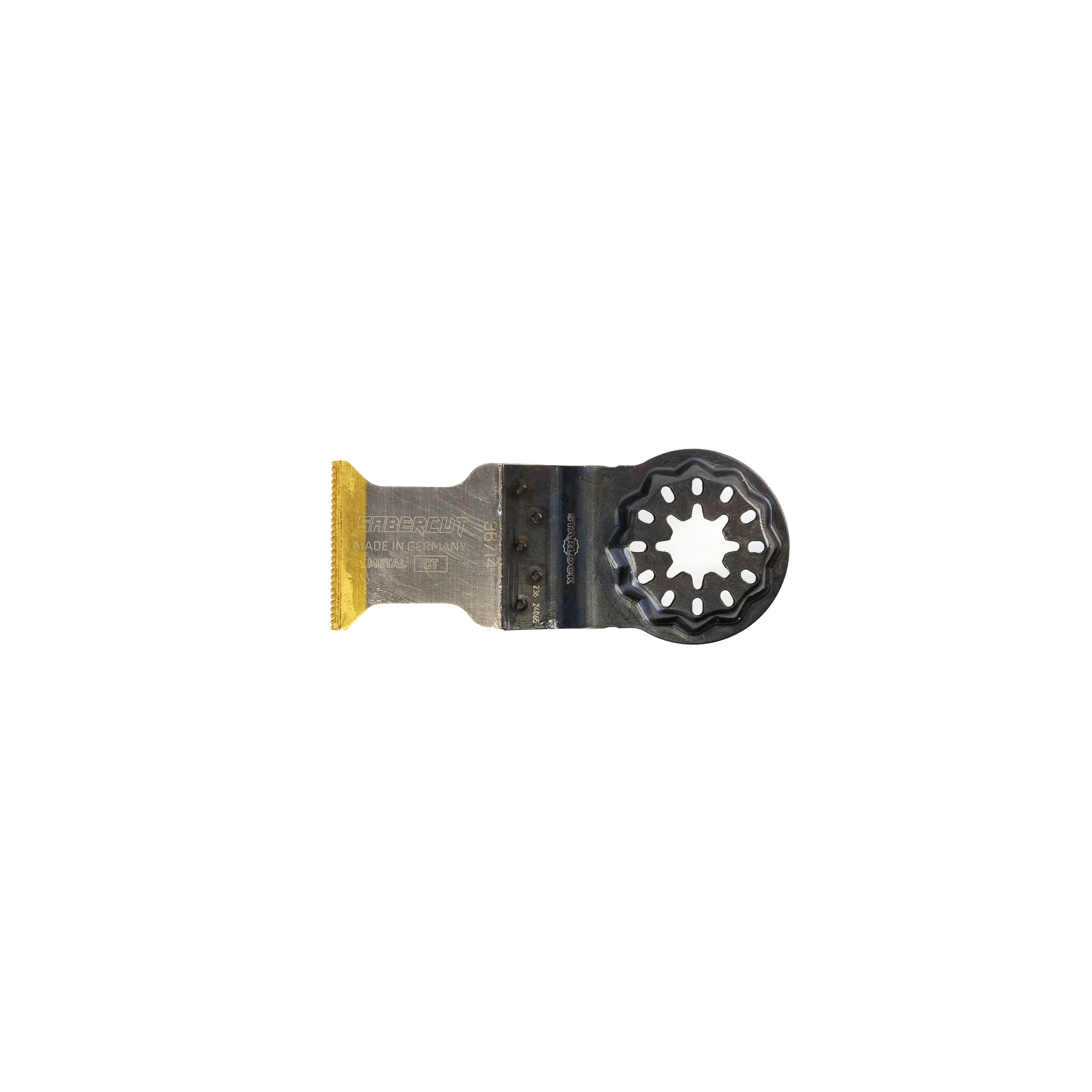 Sabercut Starlock 1-1/4 in. x 1-1/2 in. Carbide/TiN Metal Multi-Tool Blade  (3-Pack)