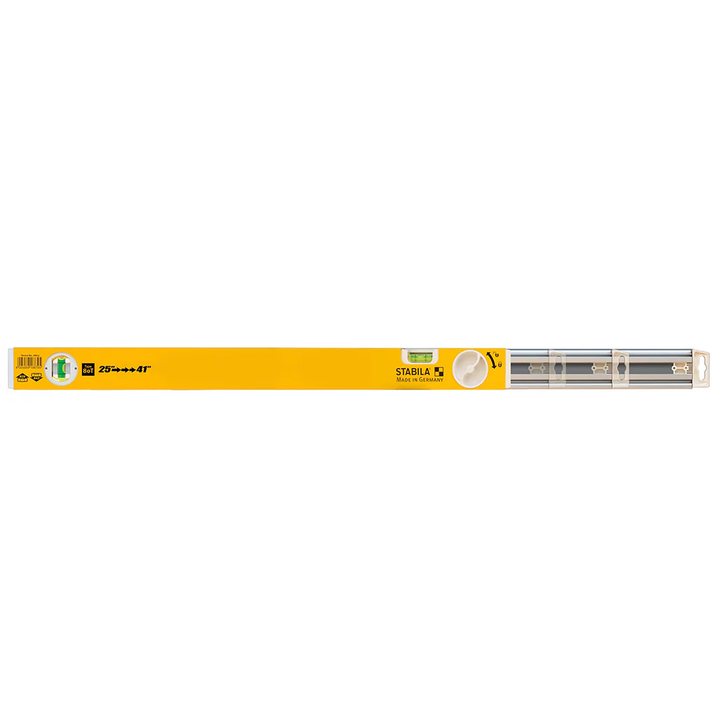 STABILA 29441 25 in. - 41 in. TYPE 80T Extendable Level