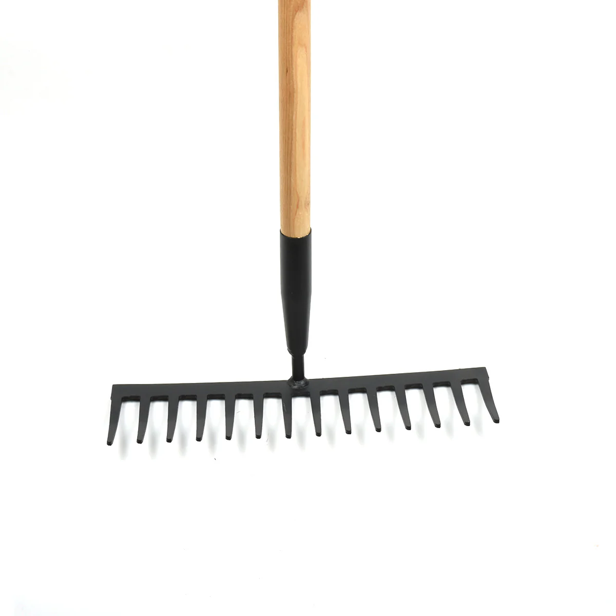 Proyard 56 1/2 in. 14 Tine Wood Handle Rake - Image 2