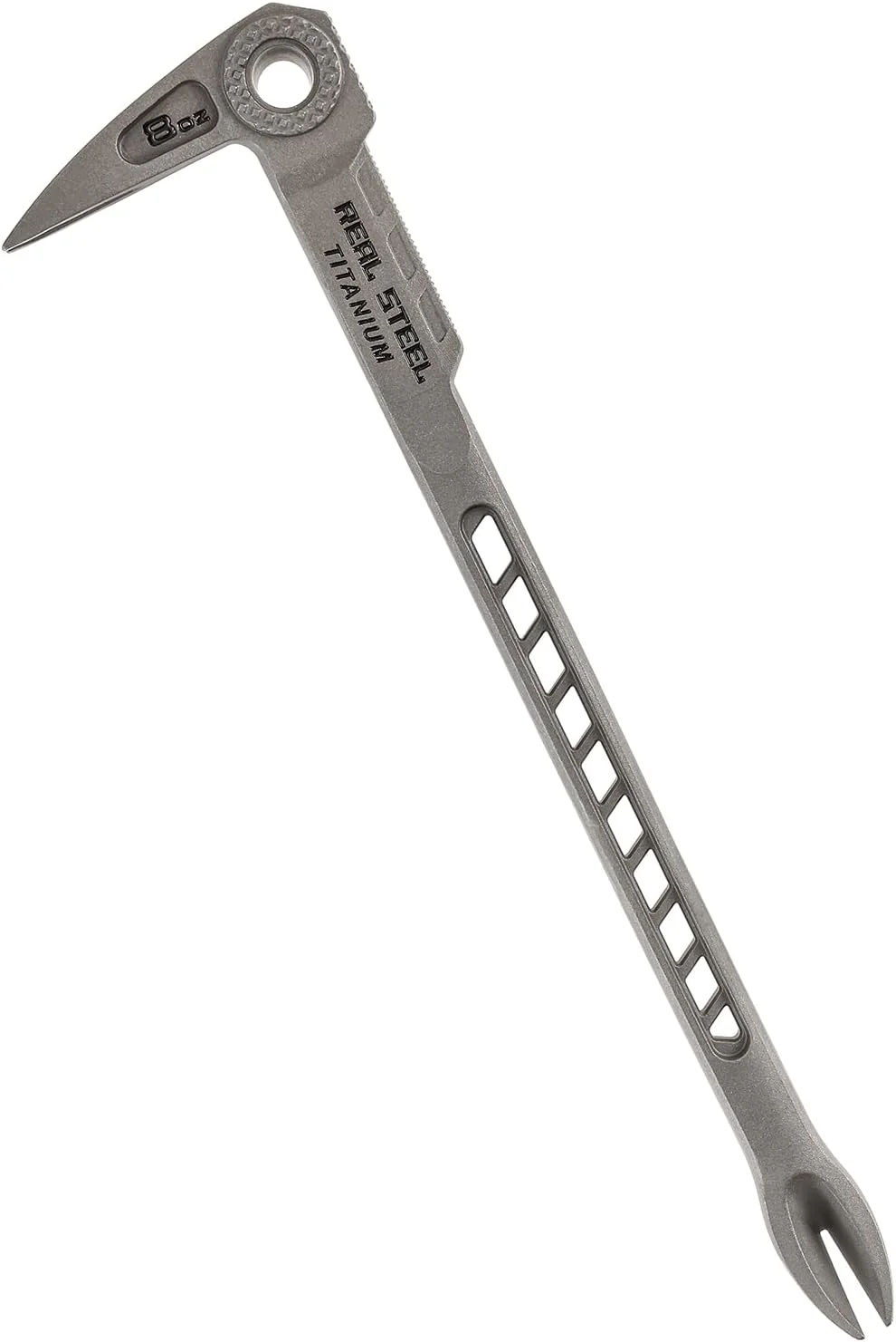 Real Steel 12 in Titanium 8 oz Nail Puller