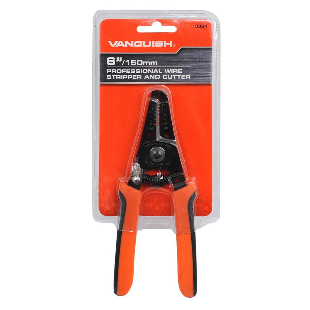 VANQUISH 3384 6 in. Professional Wire Stripper and Cutter - Image 5