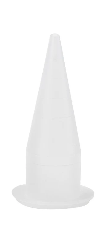 Vont Large Clear Sausage Gun Nozzles (10-Pack)