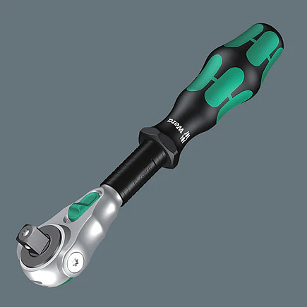 Wera 05073260001 8000A SB Zyklop 1/4 in. Drive Speed Ratchet - Image 2