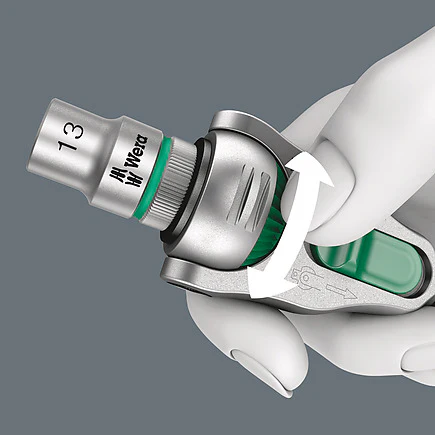 Wera 05073260001 8000A SB Zyklop 1/4 in. Drive Speed Ratchet - Image 7