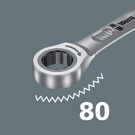 Wera 05073270001 6000 Joker SW 10 mm SB Metric Ratcheting Combination Wrench - Image 6