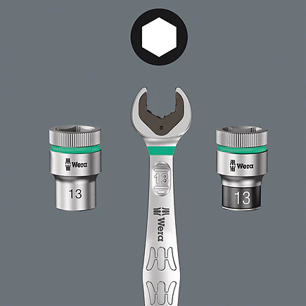 Wera 05073282001 Joker 7/16 in. Imperial Ratcheting Combination Wrench - Image 7