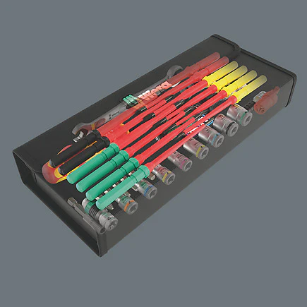 Wera 05135870001 Kraftform Kompakt W 2 Metric Maintenance Tool Set (35-Piece) - Image 7