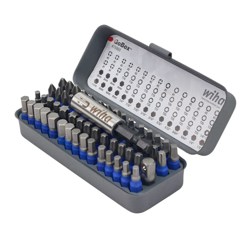 WIHA 1in Bluebit Go Box Ultra Bit Set 61Pc - Image 2